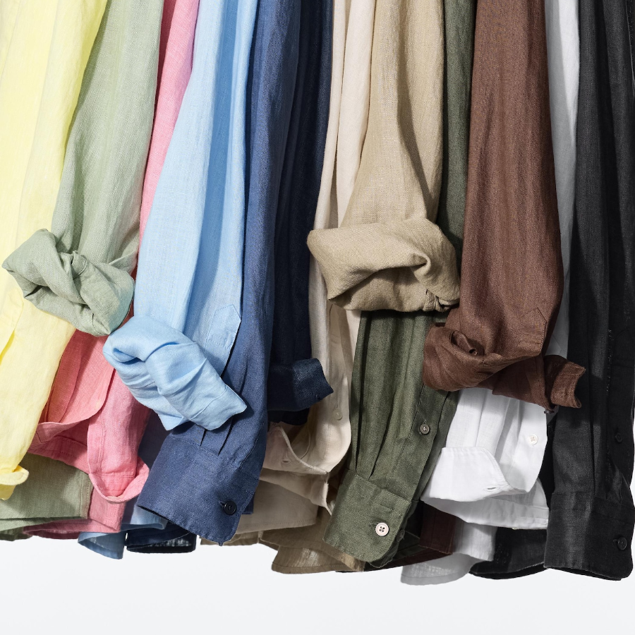 Uniqlo Рубашка из премиального льна