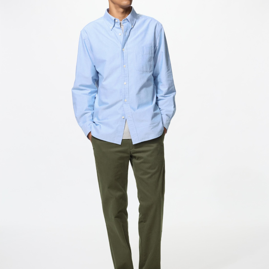 Uniqlo Оксфордская рубашка