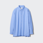 Uniqlo Оксфордская рубашка оверсайз