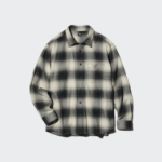 Uniqlo Фланелевая рубашка в клетку омбре