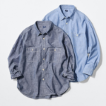 Uniqlo Рубашка-оверсайз из шамбре