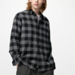 Uniqlo Фланелевая рубашка в клетку