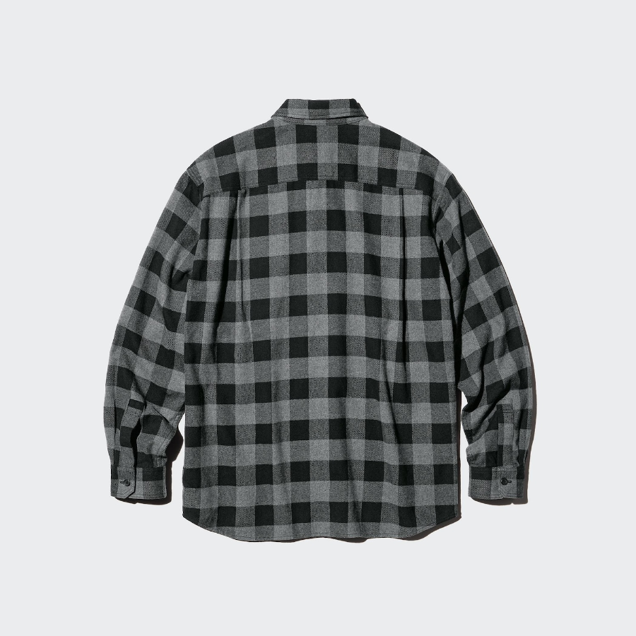 Uniqlo Фланелевая рубашка в клетку