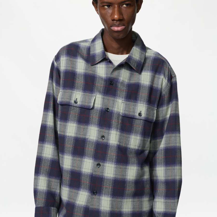 Uniqlo Фланелевая рубашка B