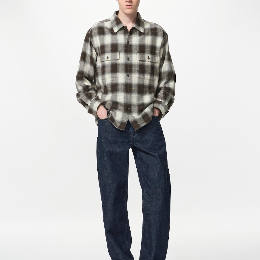Uniqlo Фланелевая рубашка B