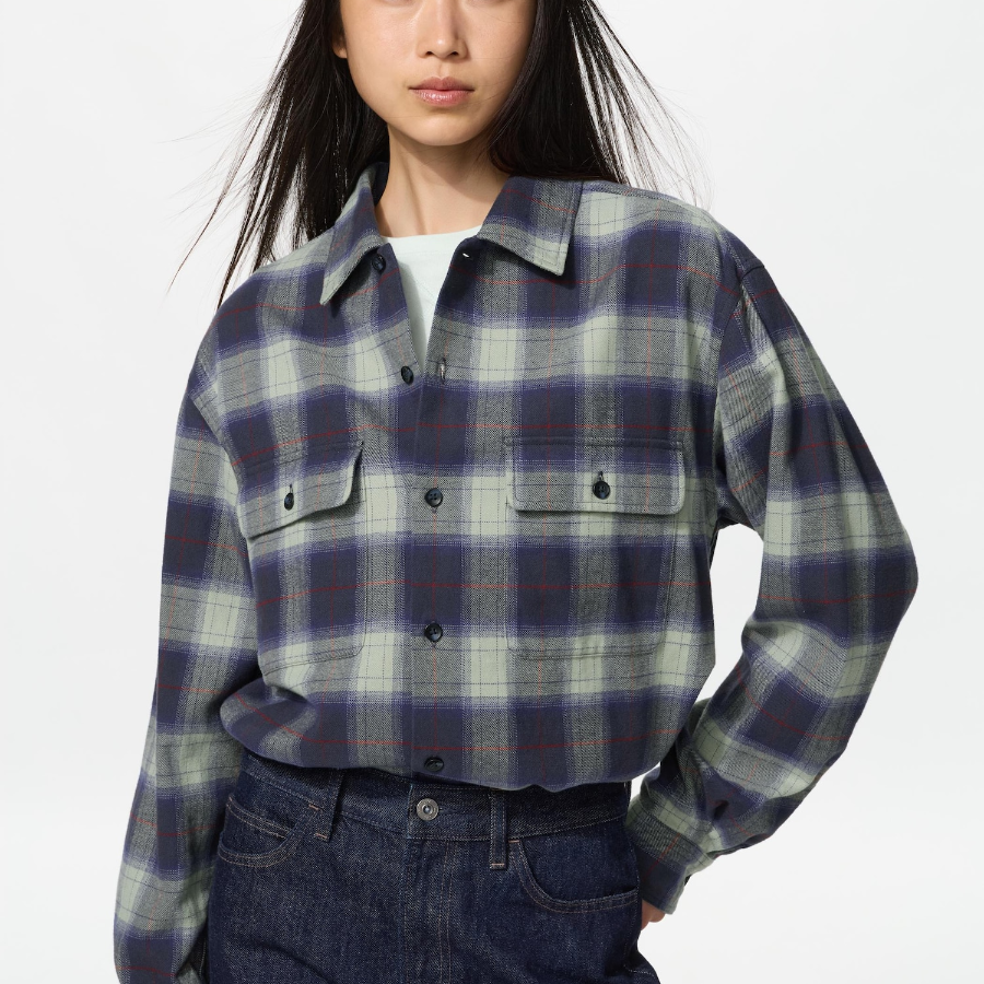 Uniqlo Фланелевая рубашка B