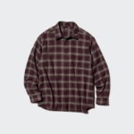 Uniqlo Фланелевая рубашка в клетку омбре