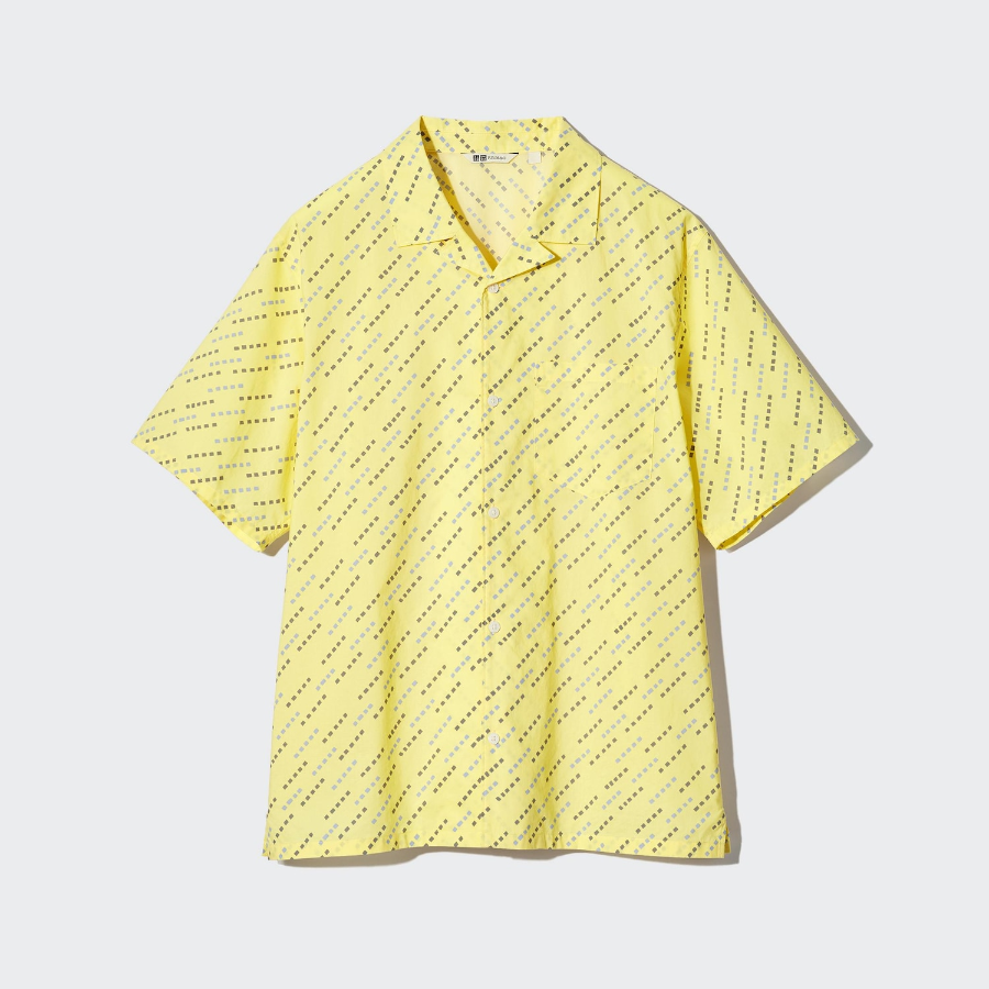 Uniqlo Рубашка с короткими рукавами и принтом