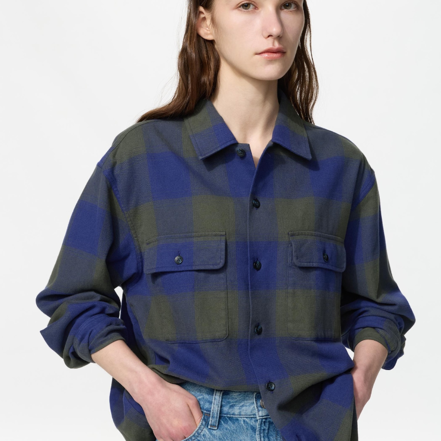 Uniqlo Фланелевая рубашка C