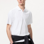 Uniqlo Рубашка-поло DRY-EX с короткой молнией