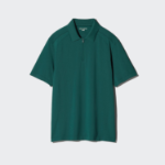 Uniqlo Рубашка-поло DRY-EX с короткой молнией