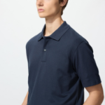 Uniqlo Хлопковая рубашка-поло AIRism из пике