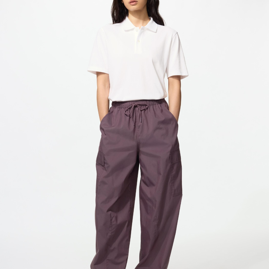 Uniqlo Хлопковая рубашка-поло AIRism из пике