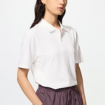 Uniqlo Хлопковая рубашка-поло AIRism из пике