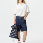 Uniqlo Поло DRY из пике с контрастной отделкой