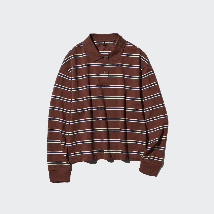 Uniqlo Полосатая рубашка-поло