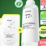 Anua Heartleaf 77 Hyaluronic Soothing Toner, 350 мл + рефил 350 мл