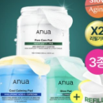 Anua 패드 리필 기획 3종(어성초/피디알엔/카테킨)