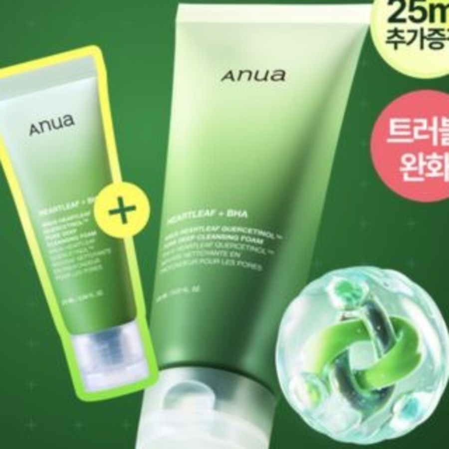 Anua 어성초 피지쏙 모공 폼 150ml 기획 (+25ml 증정)