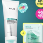 Anua 피디알엔 히알루론산 수분 클렌징폼 150ml 기획 (+피디알엔 패드 2매입*2EA)