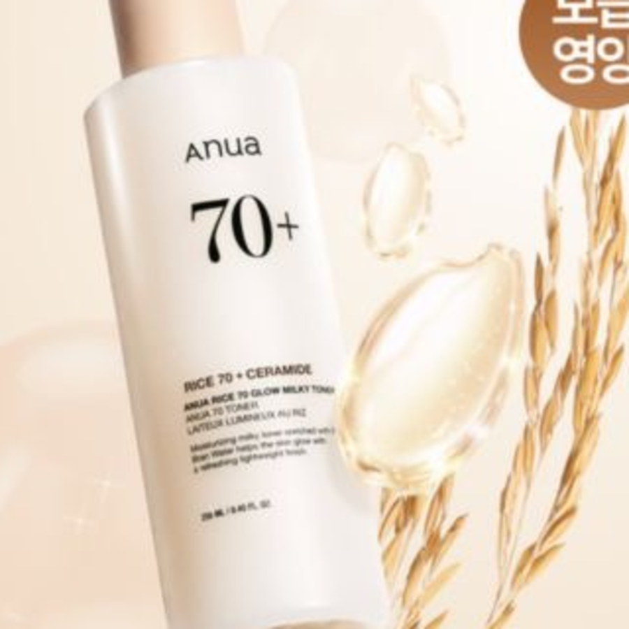 Anua 라이스 70 글로우 밀키 토너 250ml