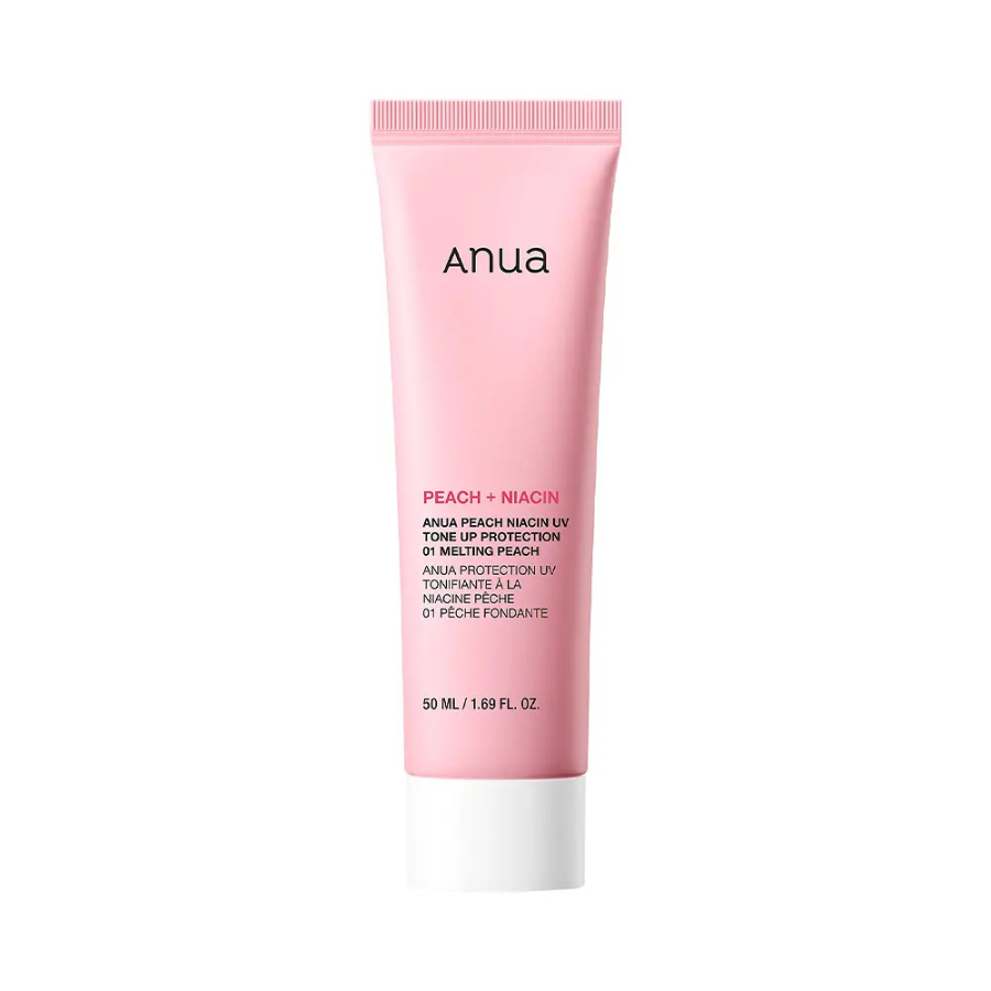 Anua Peach Niacin тонирующий солнцезащитный крем 50 мл