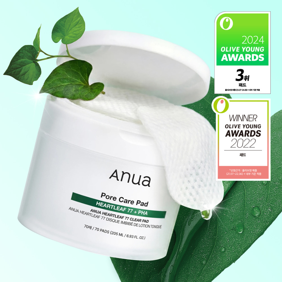 Anua PDRN Hyaluron тонер-пэды