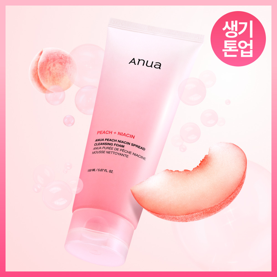Anua Peach Niacin пенка для умывания 150 мл