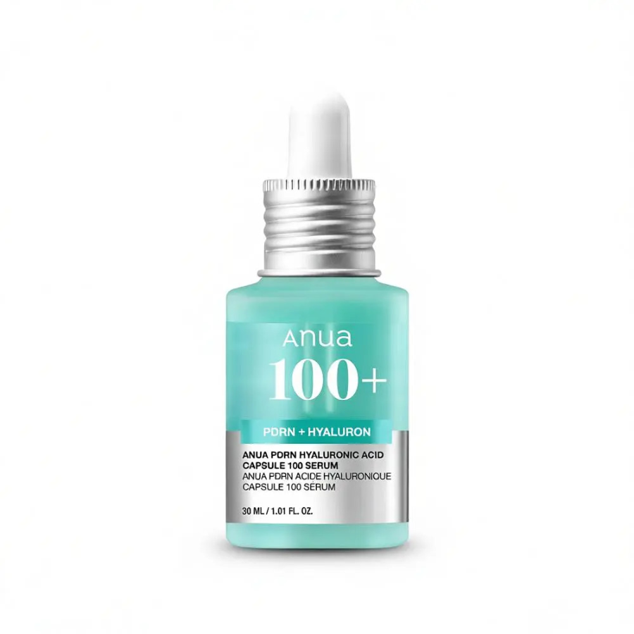 Anua PDRN Hyaluronic Acid Capsule 100 Serum Set, 30 мл + Cream 30 мл