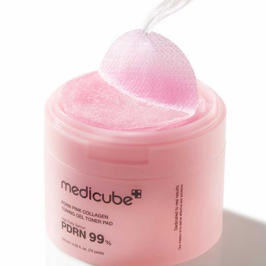 Набор Medicube PDRN Pink Collagen тонер-пэды 70 шт. + 10 шт.