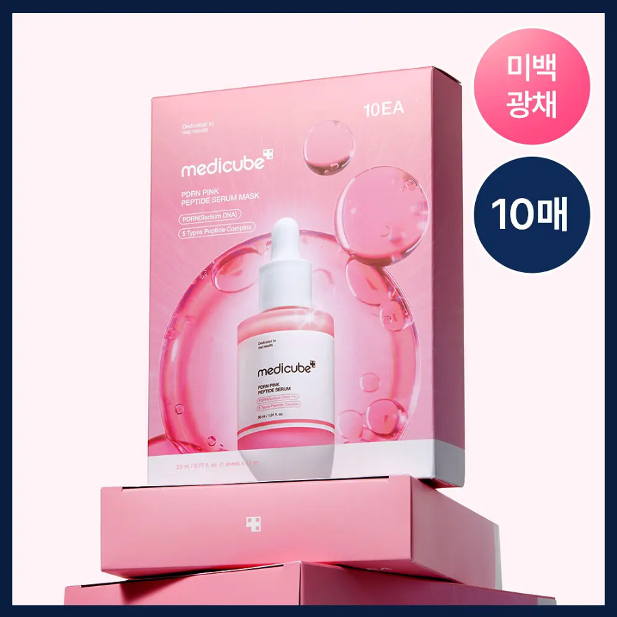 Medicube PDRN Pink Peptide маска для лица 10 шт.