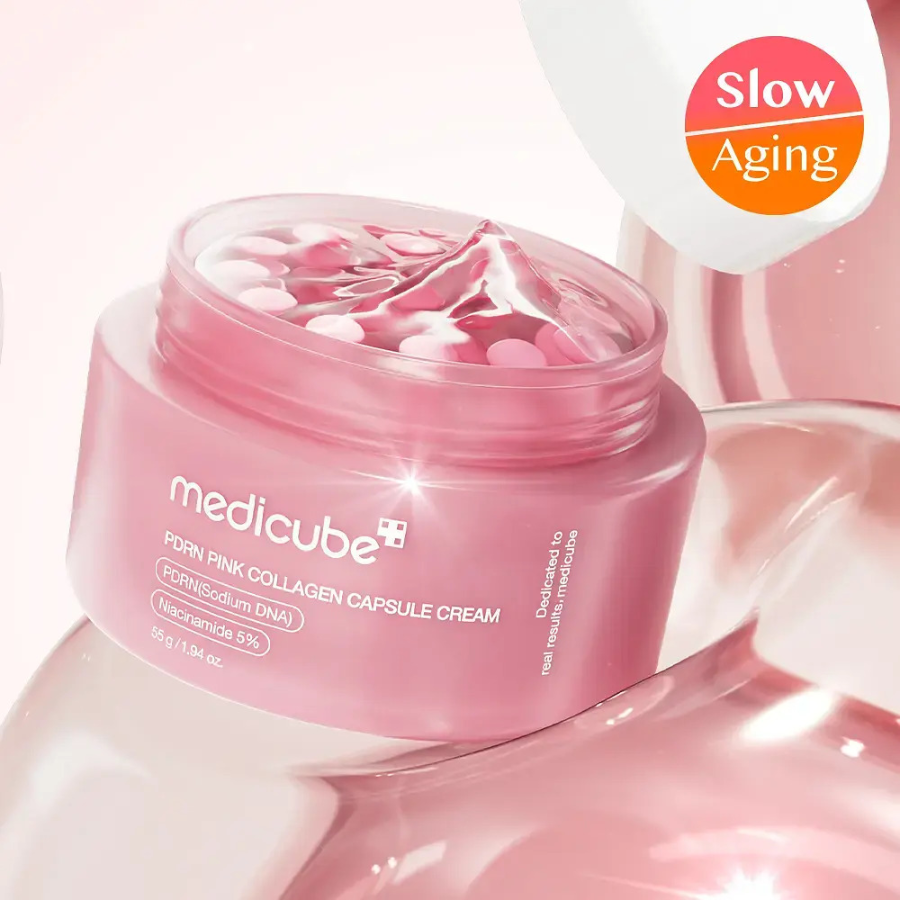 Набор Medicube PDRN Pink Collagen крем 55 г + 4.5 г