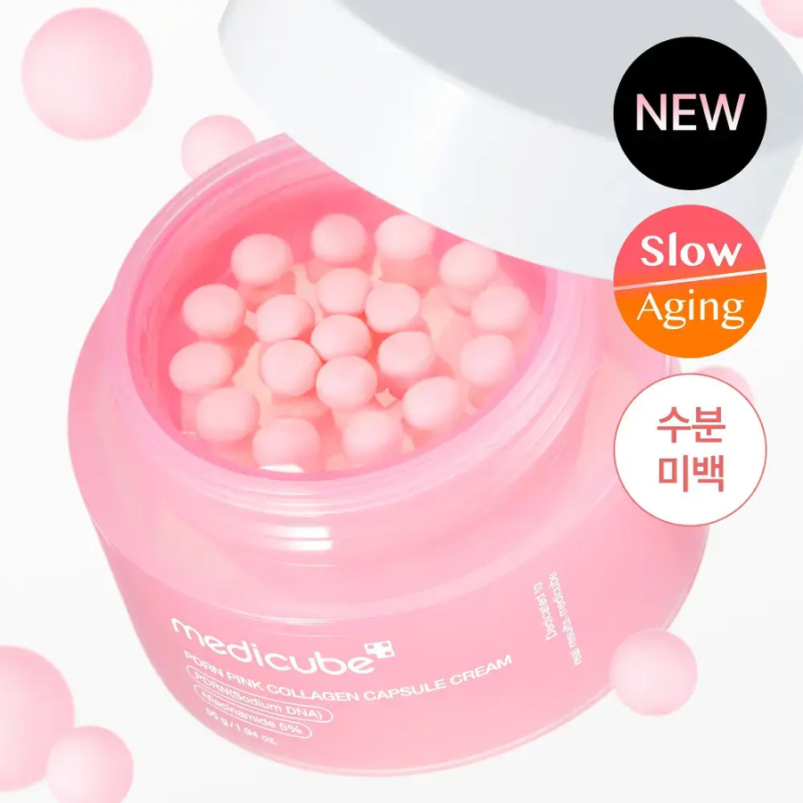 Набор Medicube PDRN Pink Collagen крем 55 г + 4.5 г