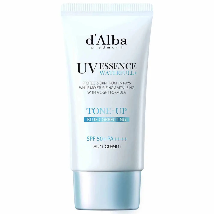 d'Alba Waterfull Blue Tone-Up тонирующий солнцезащитный крем 50 мл