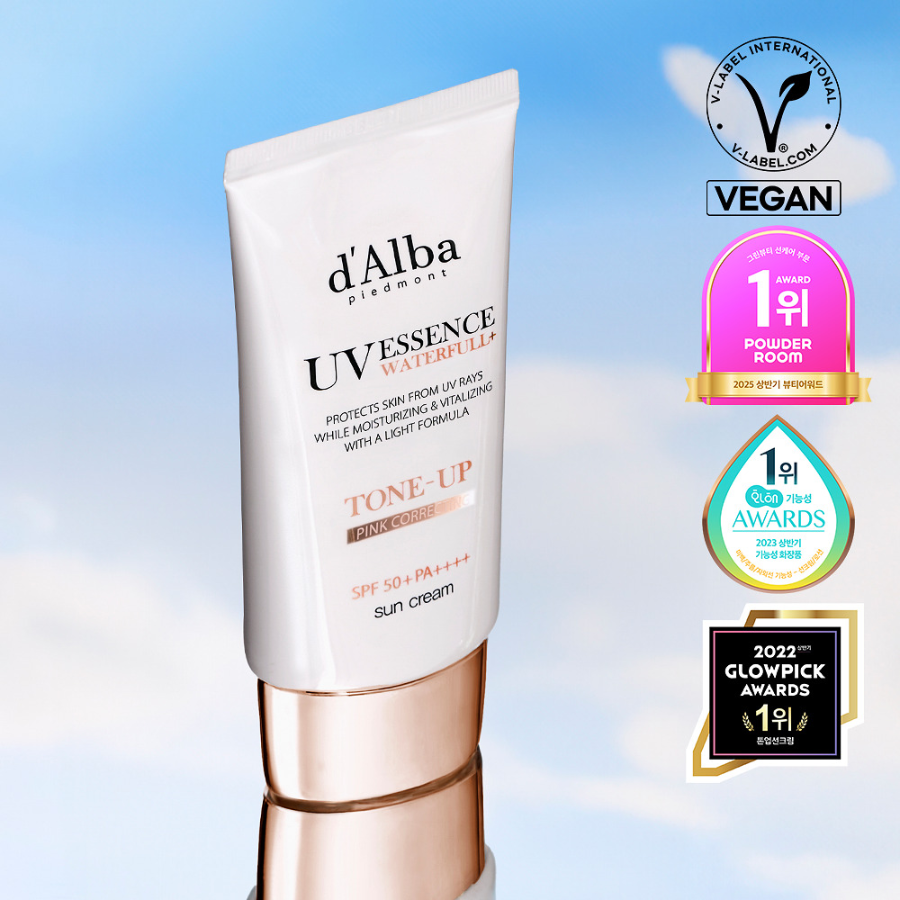 d'Alba Pink Tone-Up тонирующий солнцезащитный крем 50 мл