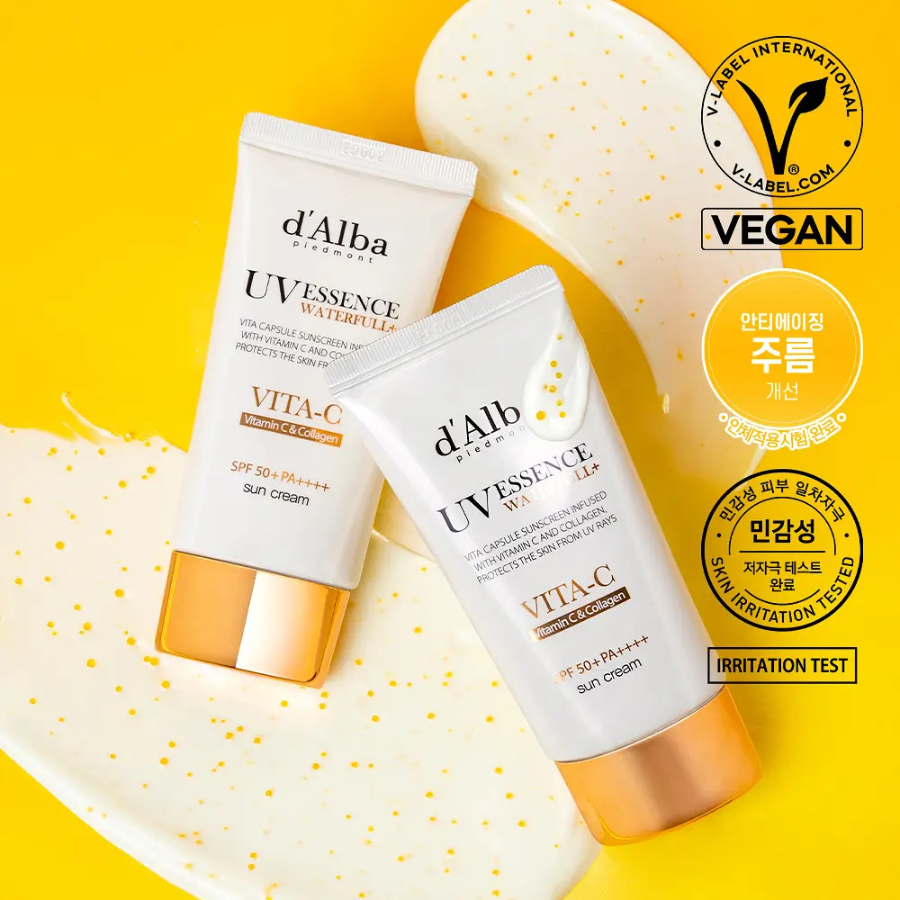 Набор d'Alba Vita Capsule солнцезащитный крем 50 мл
