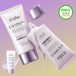 Набор d'Alba Purple Tone-Up тонирующий солнцезащитный крем 130 мл + 65 мл