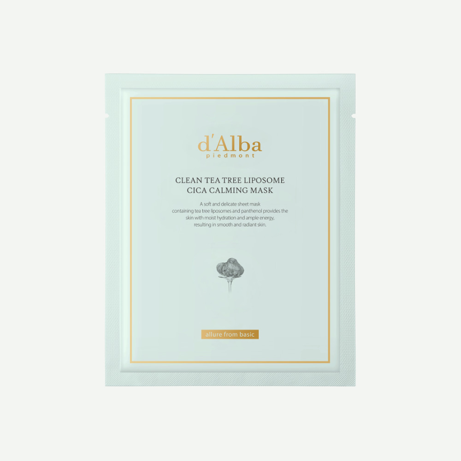 d'Alba Clean Tea Tree Cica маска для лица 1 шт.