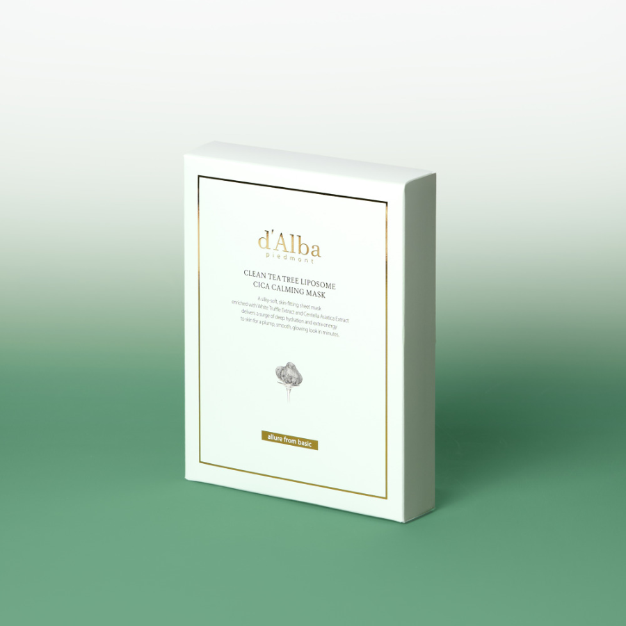 d'Alba Clean Tea Tree Cica маска для лица 5 шт.