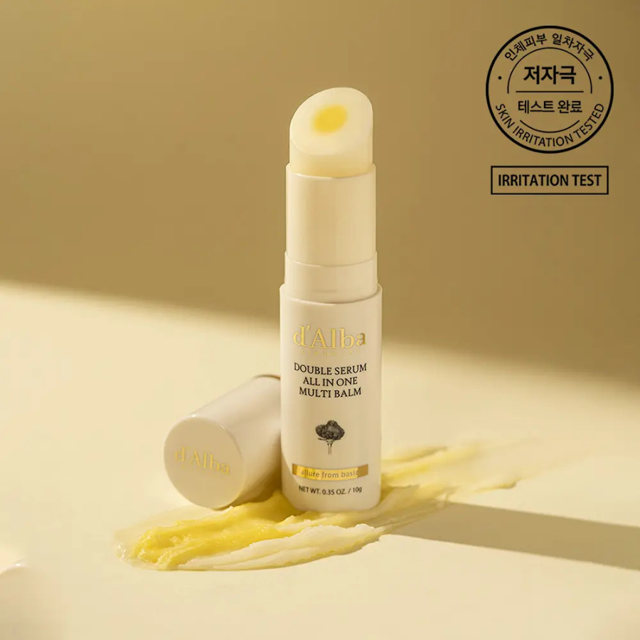 Набор d'Alba Double Serum мультибальзам всё в одном 10 г, двойной набор