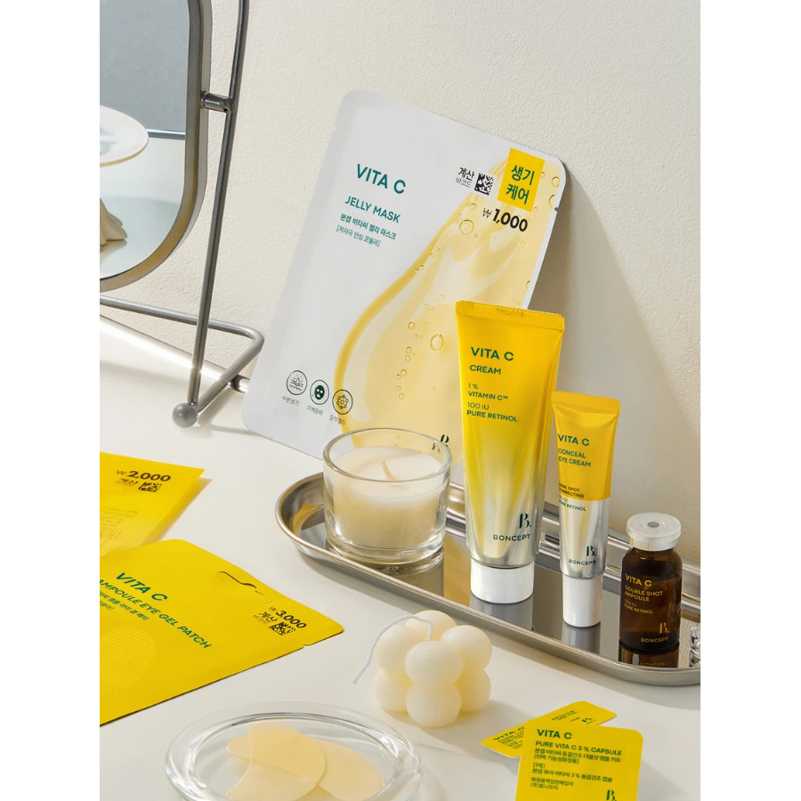 [1+1] Boncept Vita C лиофилизированный ампульный набор Double Shot, 10 мл × 2