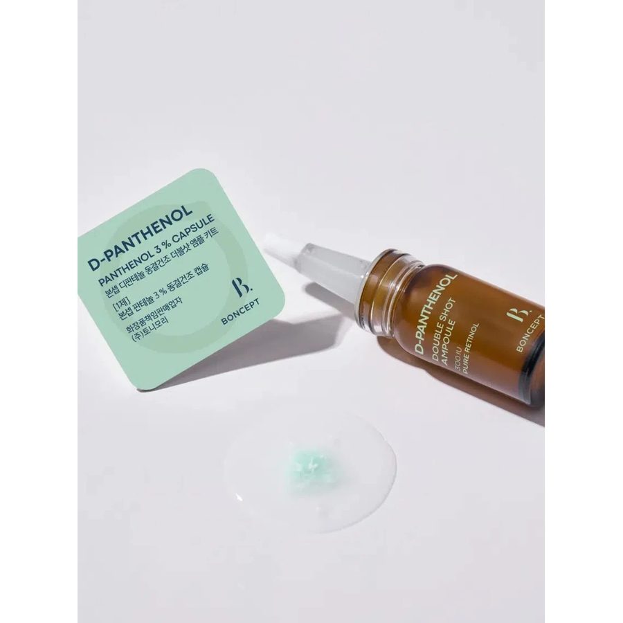 [1+1] Boncept D-Panthenol лиофилизированный ампульный набор Double Shot × 2