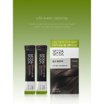 [1+1] Moda Moda краска для волос Silk Water, тёмно-коричневая, 2 применения × 2