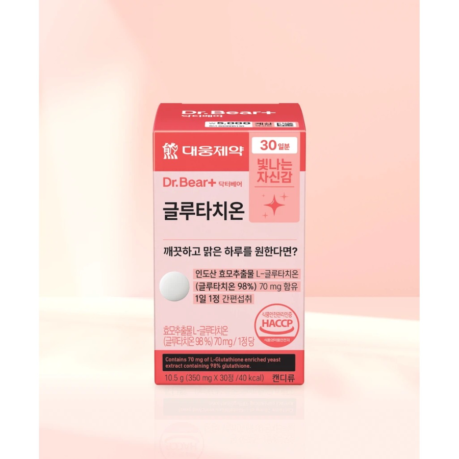 [1+1] Daewoong Pharmaceutical Глутатион 30 таблеток курс 30 дней × 2