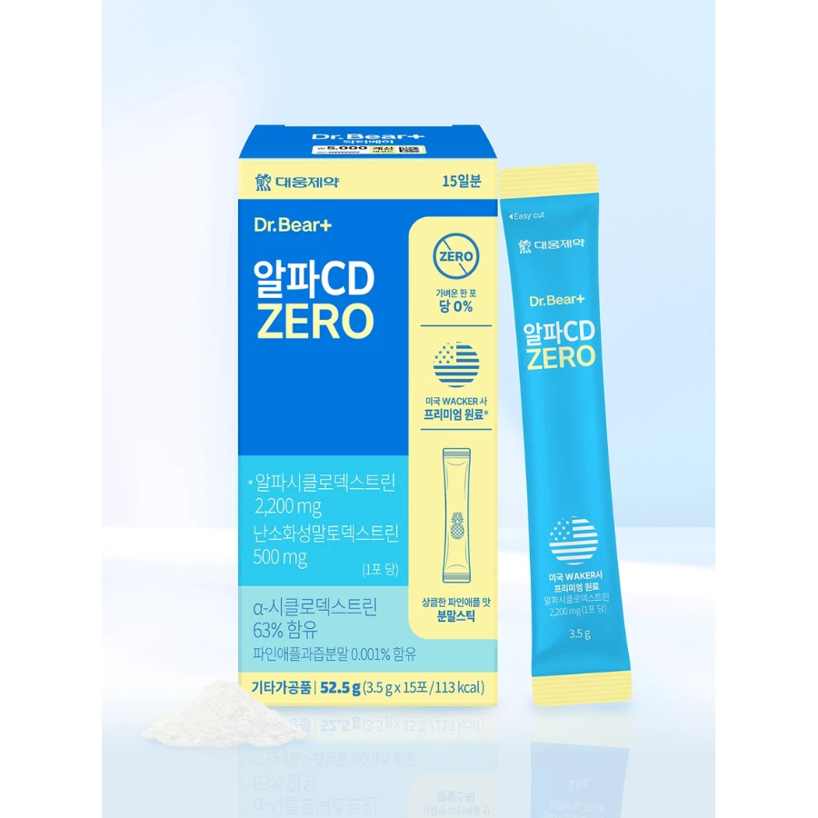 [1+1] Daewoong Pharmaceutical 알파CD ZERO 15포 курс 15 дней × 2