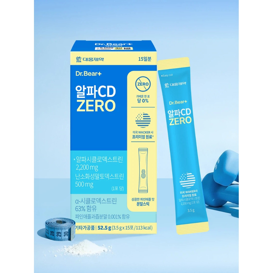 [1+1] Daewoong Pharmaceutical 알파CD ZERO 15포 курс 15 дней × 2
