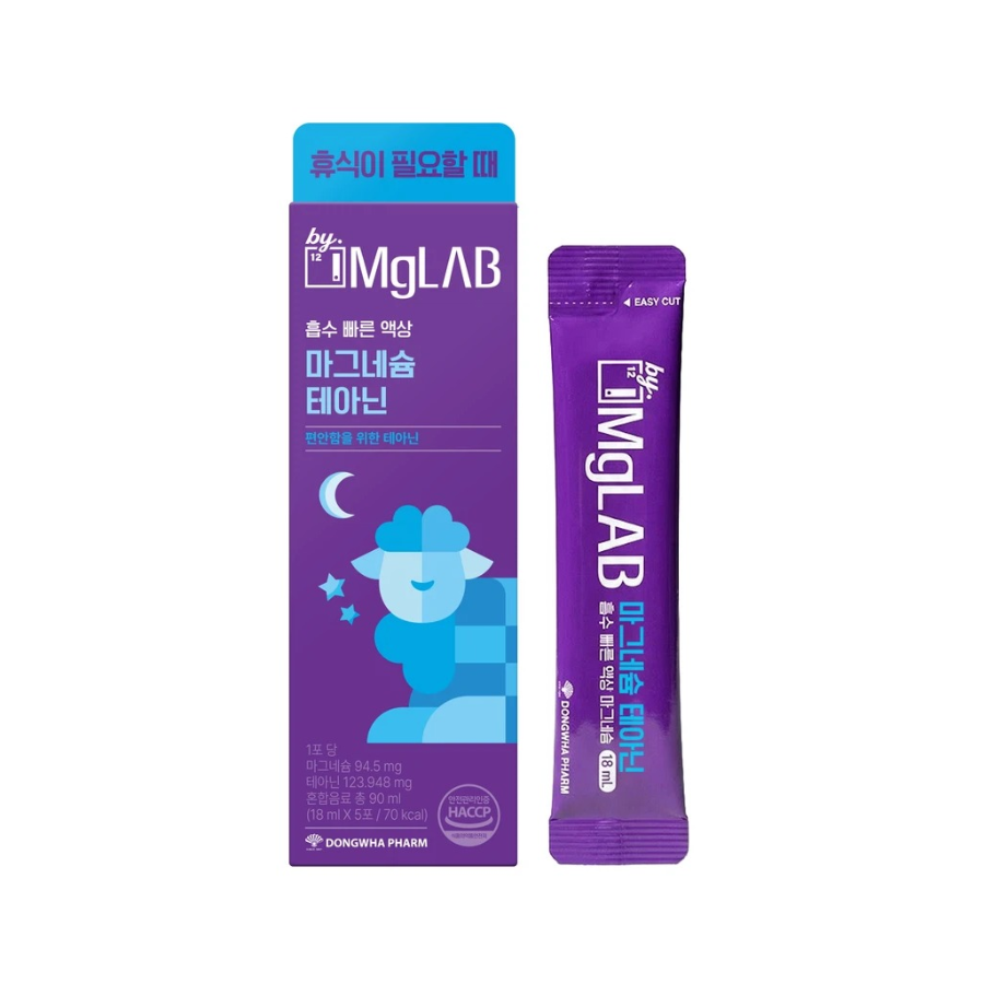[1+1] Donghwa комплекс магния и теанина By Mag Lab 5 саше курс 5 дней × 2