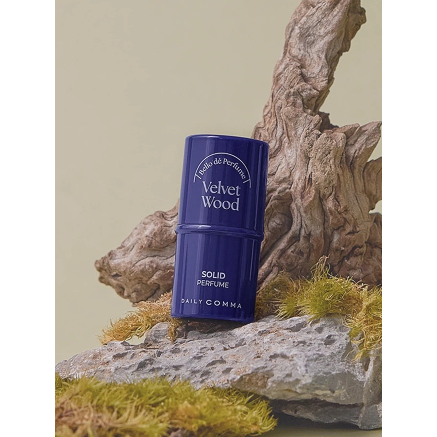 [1+1] Daily Comma твёрдые духи Velo de Parfum, аромат: Бархатное дерево (Velvet Wood), 4,7 г × 2