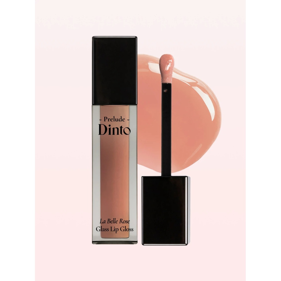 [1+1] Frillude Dinto блеск для губ La Belle Rose Glass, цвет: 31 Calm Rose (Спокойная роза) × 2