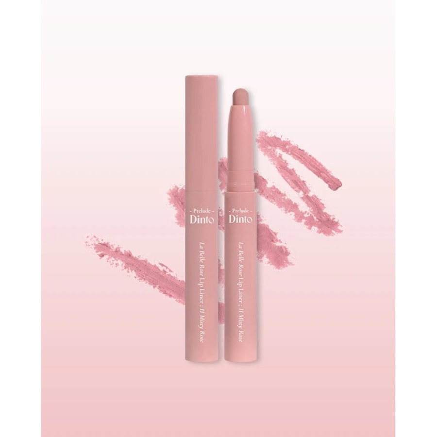 [1+1] Frillude Dinto карандаш для губ La Belle Rose, цвет: 11 Misty Rose (Туманная роза) × 2